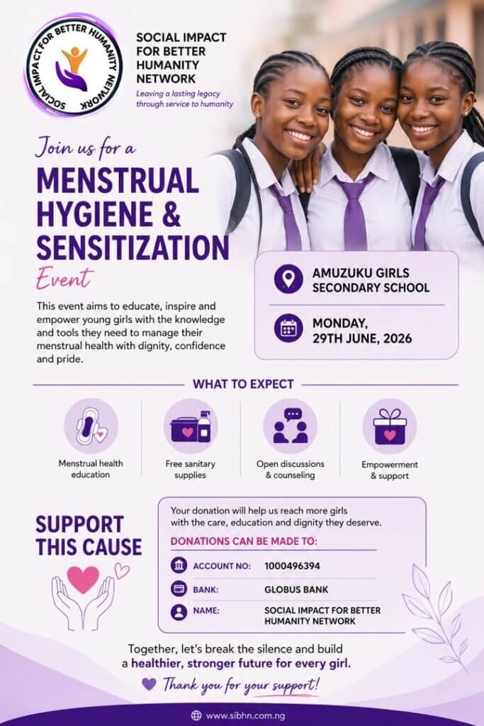 World Menstrual Hygiene Day 2026: Empowering Girls Through Education, Awareness, and Support